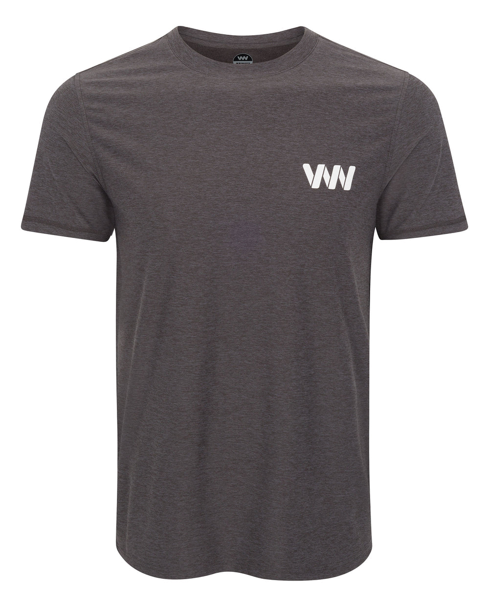 Wringer Wear Men's Logo Performance Tee | Heather Forged Iron