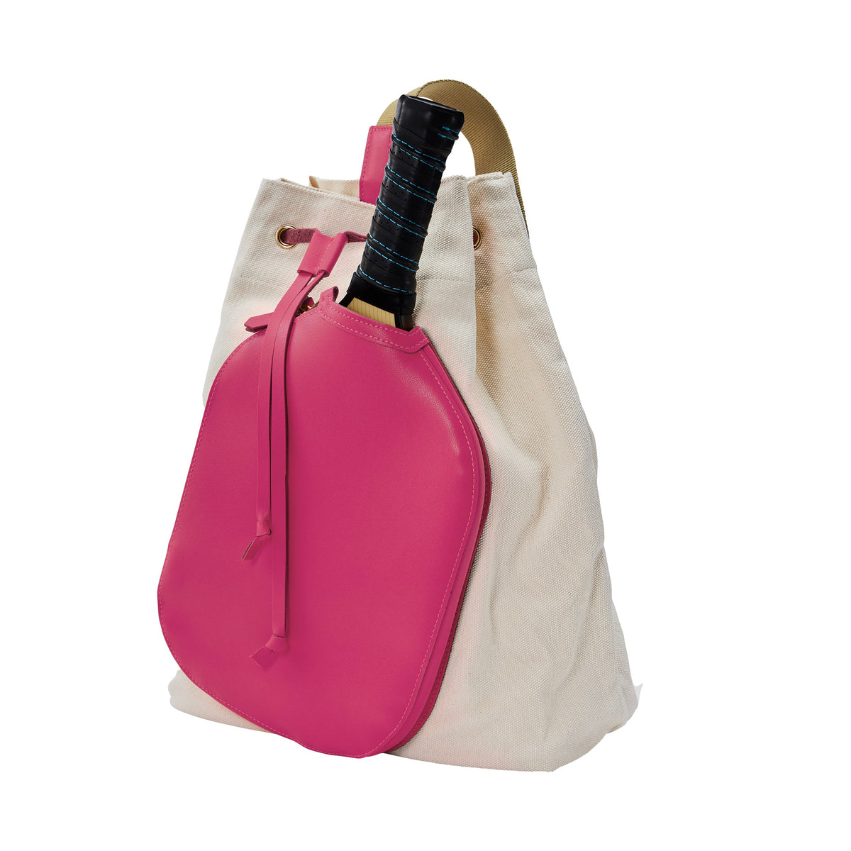 Pickleball Bella Neon Hot Pink Pickleball Duffel Bag