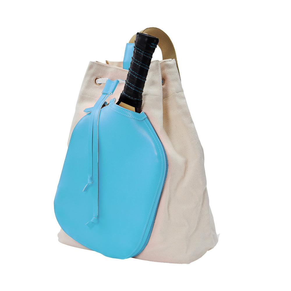 Pickleball Bella Neon Sky Blue Pickleball Duffel Bag