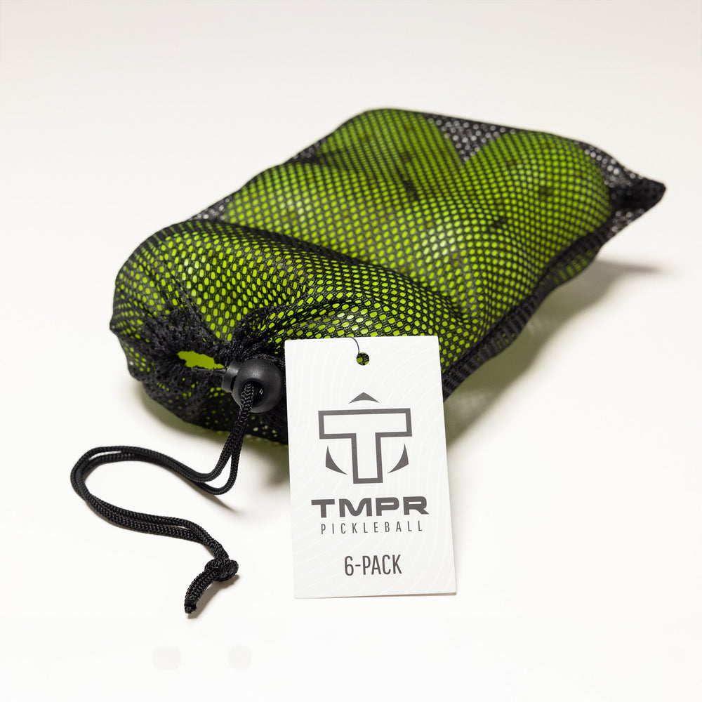 TMPR T-40 Outdoor Pickleball Balls | 6-Pack