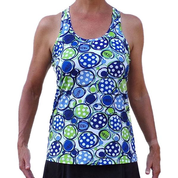 Pickleball Bella Dink 1 Racerback Tank
