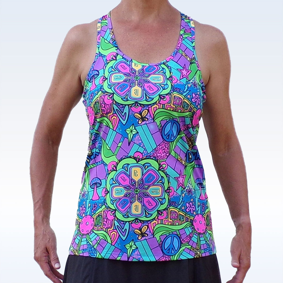 Groovy Racerback Tank