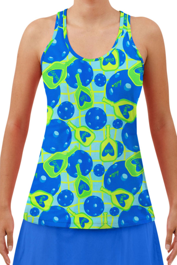 Pickleball Bella Net Worth Racerback Tank
