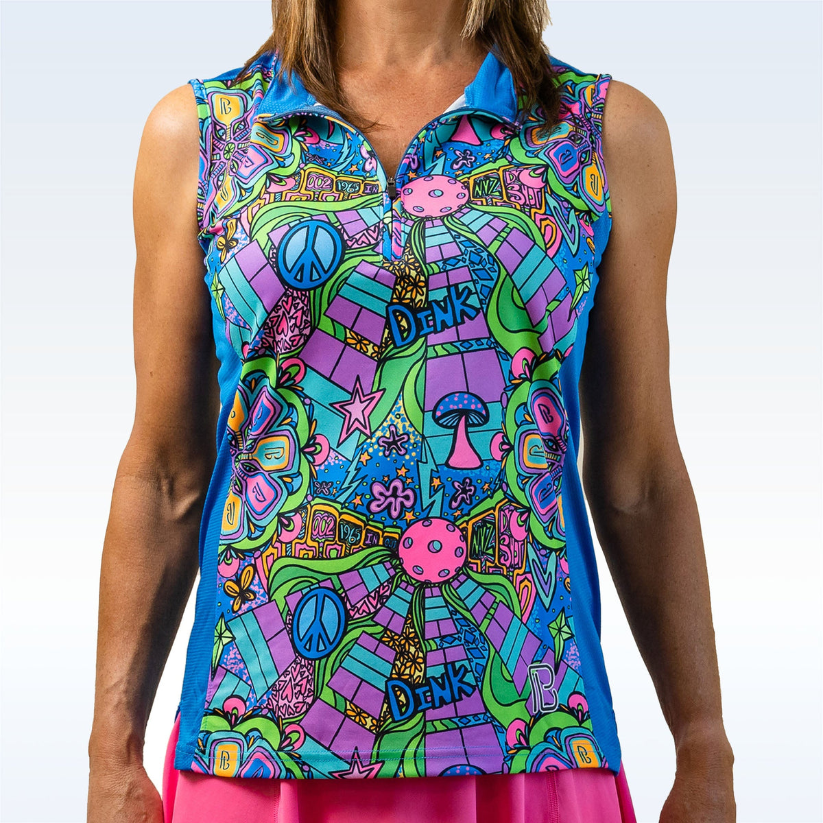 Groovy Sleeveless 1/4 Zip