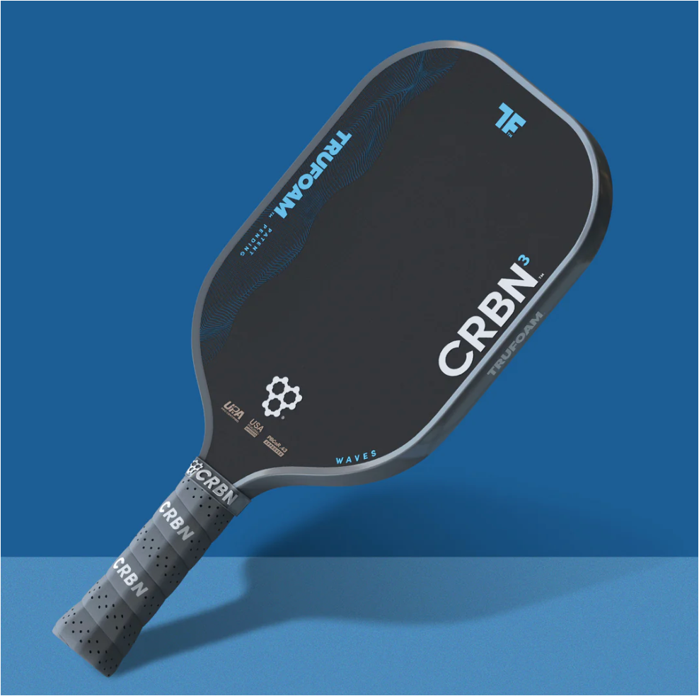 Pickleball Superstore CRBN TruFoam  3 Waves Paddle