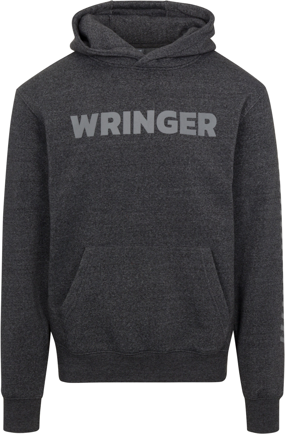Wringer Wear Men's Core Graphic Hoodie | Off Black