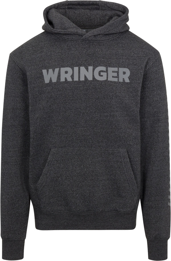 Wringer Wear Men's Core Graphic Hoodie | Off Black