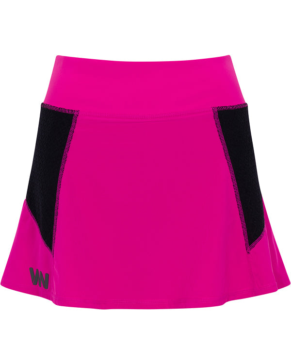 Wringer Wear Women's Moab 12" Pickleball Skirt | Fuchsia Red