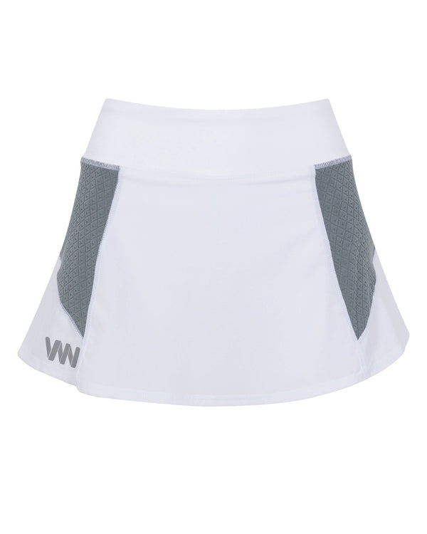 Wringer Wear Women's Moab 12" Pickleball Skirt | White