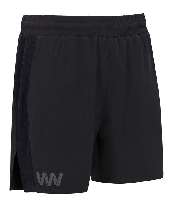 Wringer Wear Men's Mojave 6" Lined Pickleball Shorts | Black