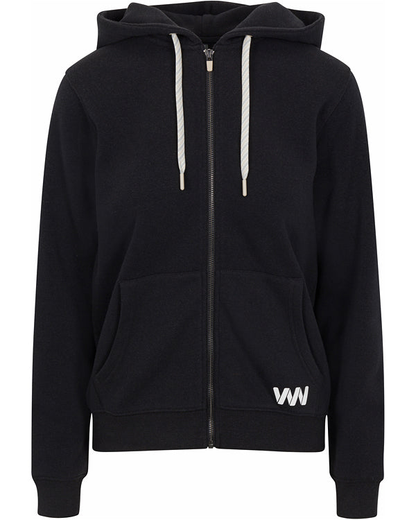 Wringer Wear Unisex Core Zip Hoodie | Black