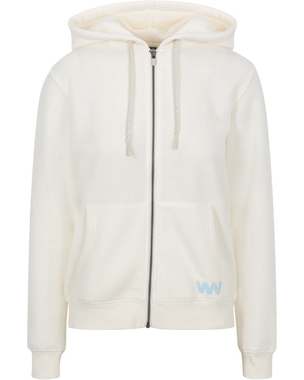 Wringer Wear Women's Core Zip Hoodie | Coconut Milk