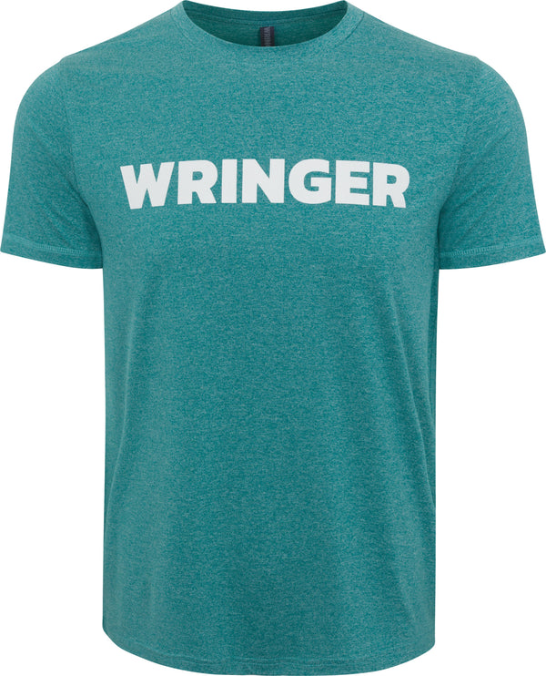 Wringer Wear Men's Wringer Performance Tee | Heather Deep Lake