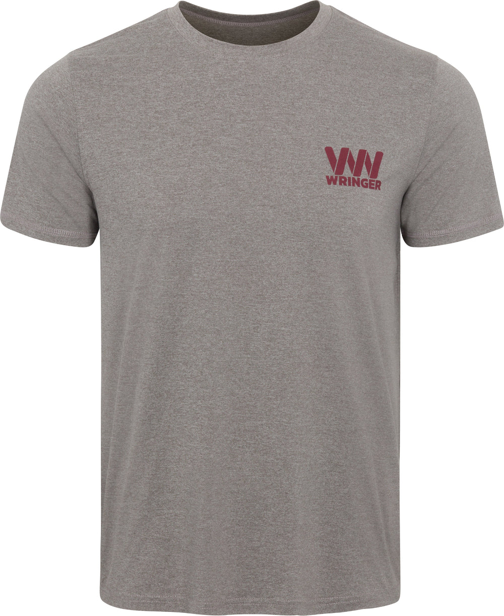 Wringer Wear Men's Fast Hands Graphic Tee | Heather Grey