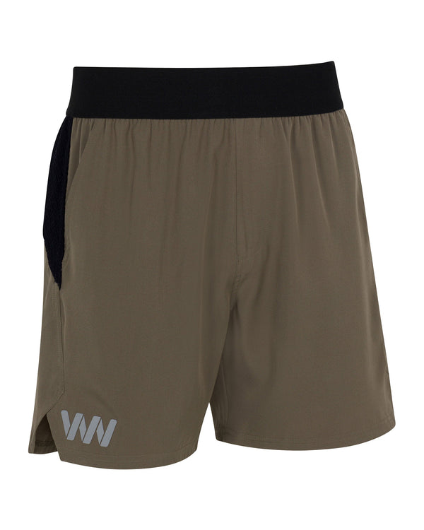 Wringer Wear Men's Mesa 6" Linerless Pickleball Shorts | Dusty Olive