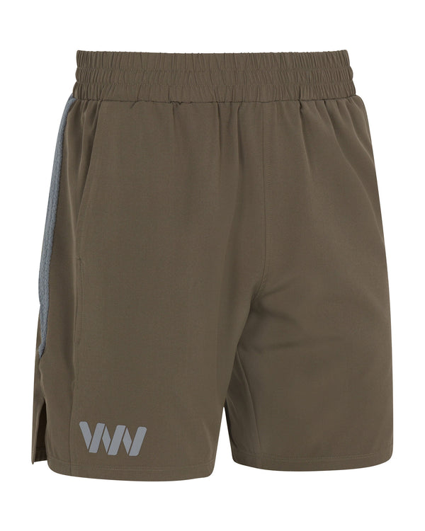 Wringer Wear Men's Bryce 7" Linerless Pickleball Shorts | Dusty Olive