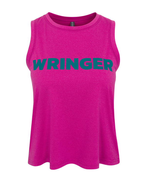 Wringer Wear Women's Wringer Performance Tank | Fuchsia Red