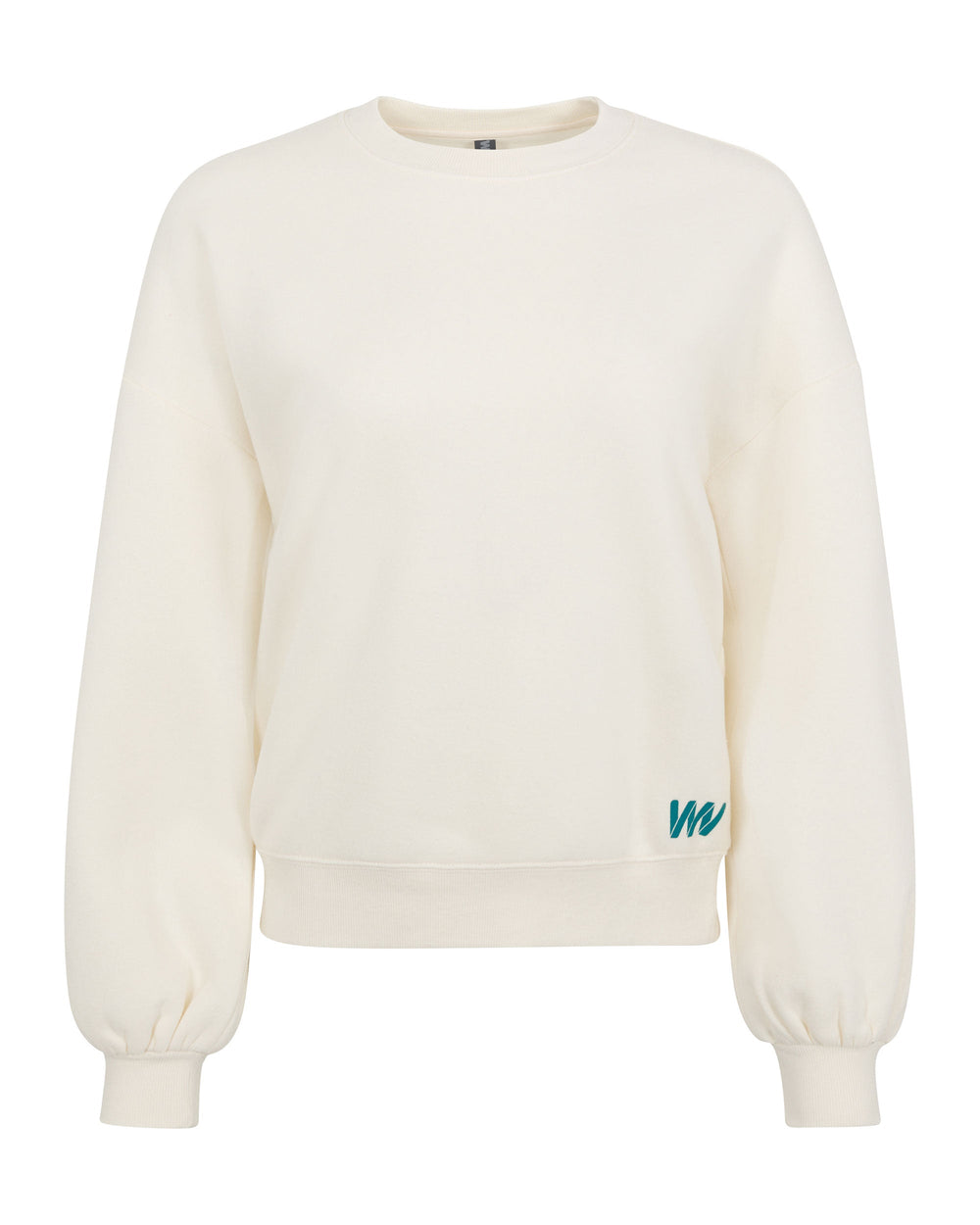 Wringer Wear Women's Crew Neck Sweatshirt | Whisper White