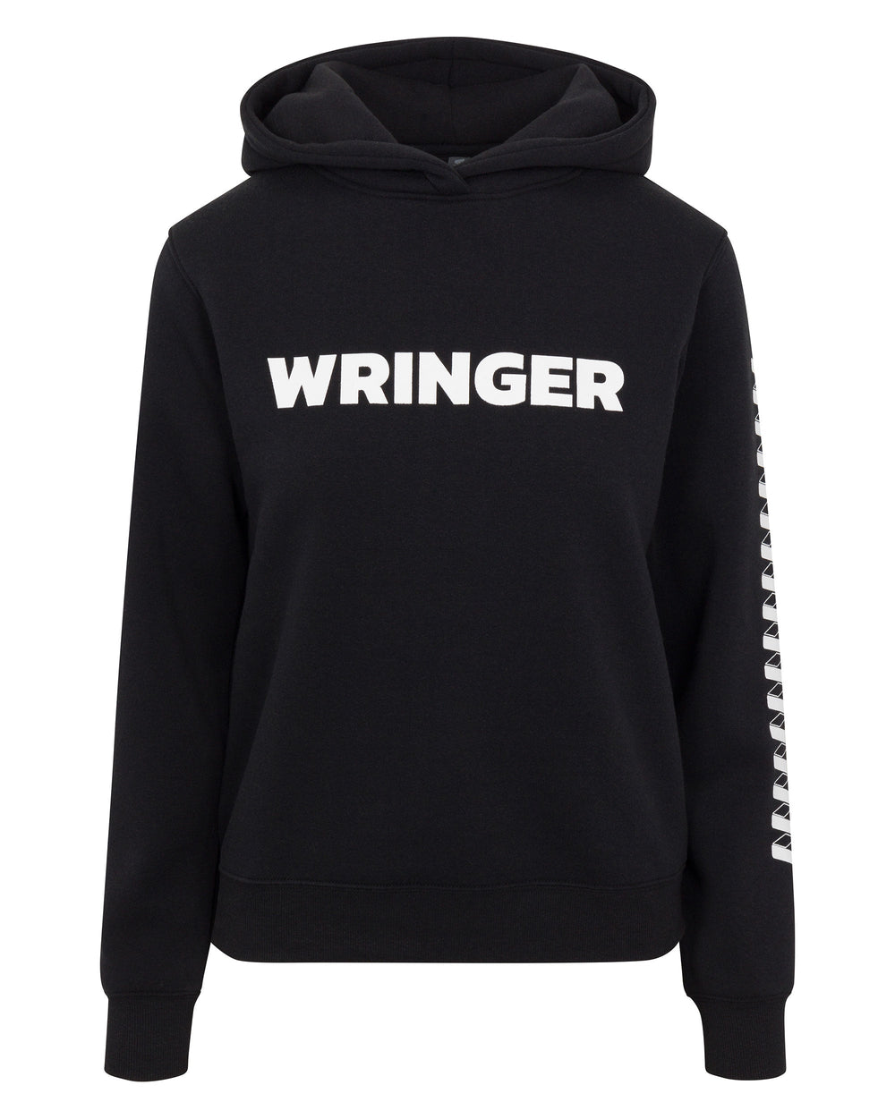 Wringer Wear Women's Core Graphic Hoodie | Black