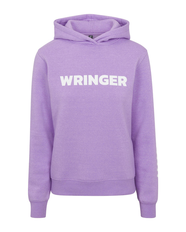 Wringer Wear Women's Core Graphic Hoodie | Lilac Breeze