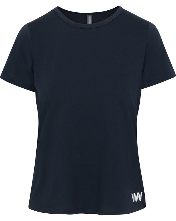 Wringer Wear Women's Logo Performance Tee | Black