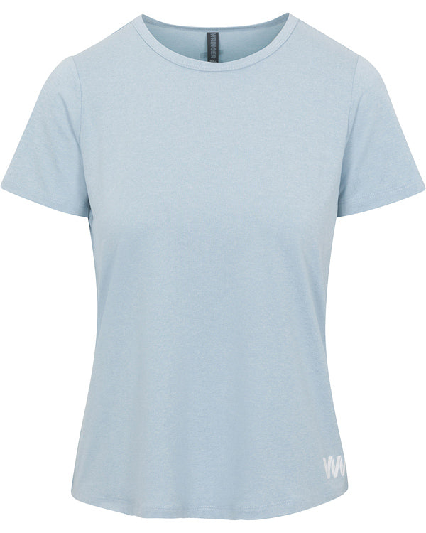 Wringer Wear Women's Logo Performance Tee | Hydrangea