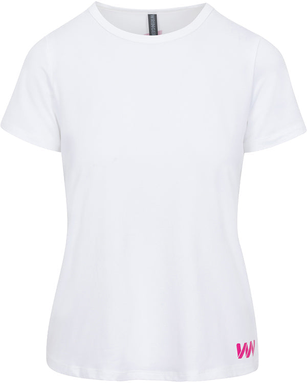 Wringer Wear Women's Logo Performance Tee | White