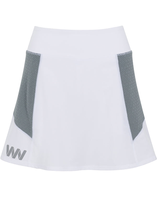 Wringer Wear Women's Indio 14" Pickleball Skirt | White