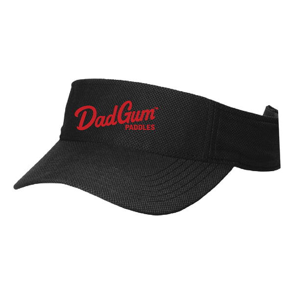 DadGum Pickleball Visor | Black, White