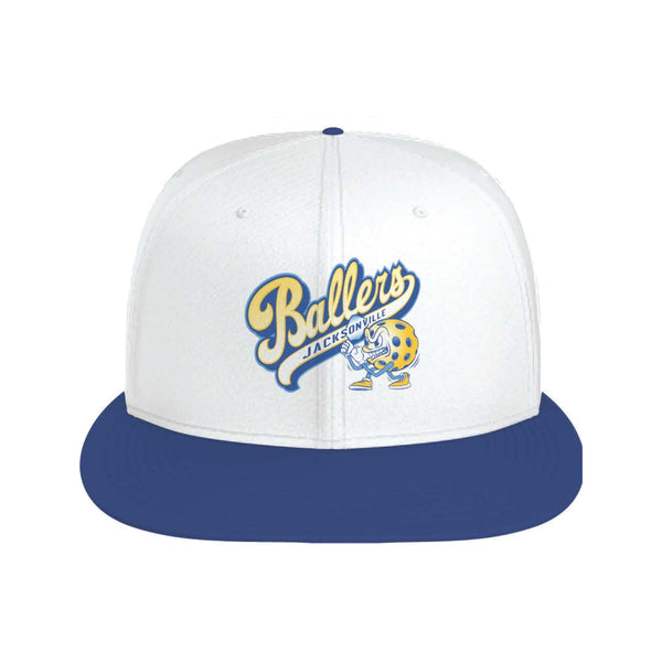Jacksonville Ballers AFPL team performance hat, front view