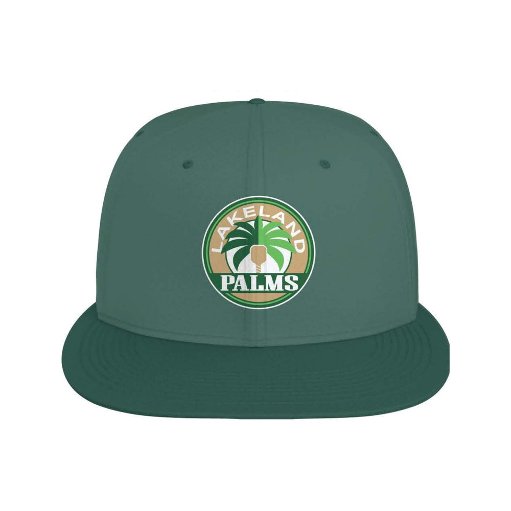Lakeland Palms AFPL team performance hat, front view