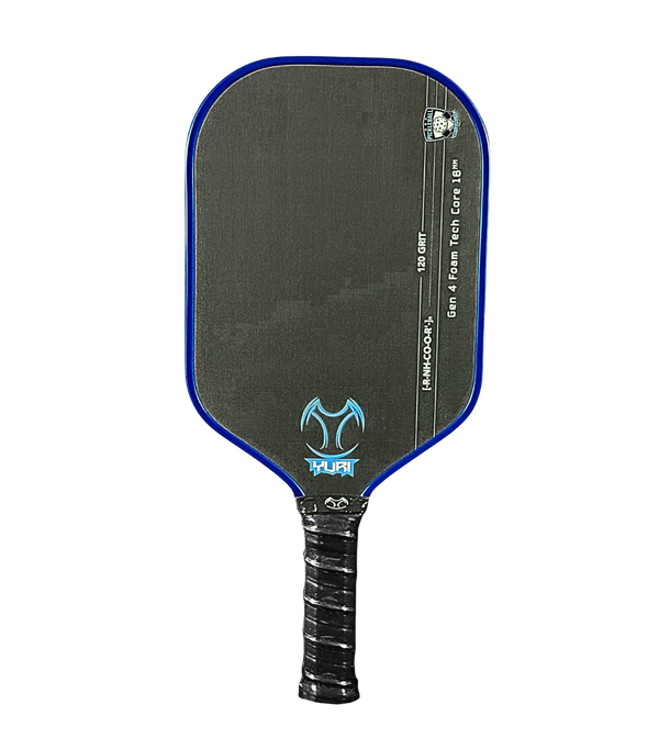 Yuri Blaze Blue Pickleball Paddle | 120 Grit Spin Series