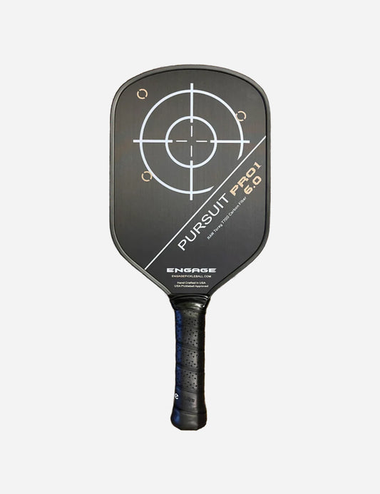 Image of Engage Pursuit Pro1 6.0 Power Series Pickleball Paddle (Arctic Gold) | Pickleball Superstore