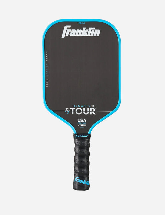 Franklin F5 Tour Dynasty 14 Pickleball Paddle - Blue