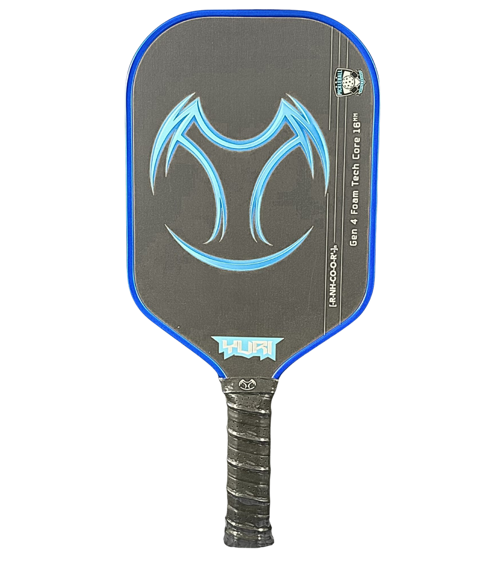 Yuri Blaze Blue Pickleball Paddle | T-800 Carbon