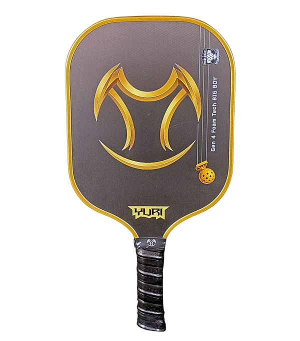 Yuri Golden Pickle Pickleball Paddle | Wide Body