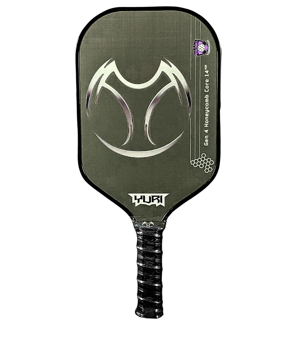 Yuri Jett Black Pickleball Paddle | T-800 Carbon