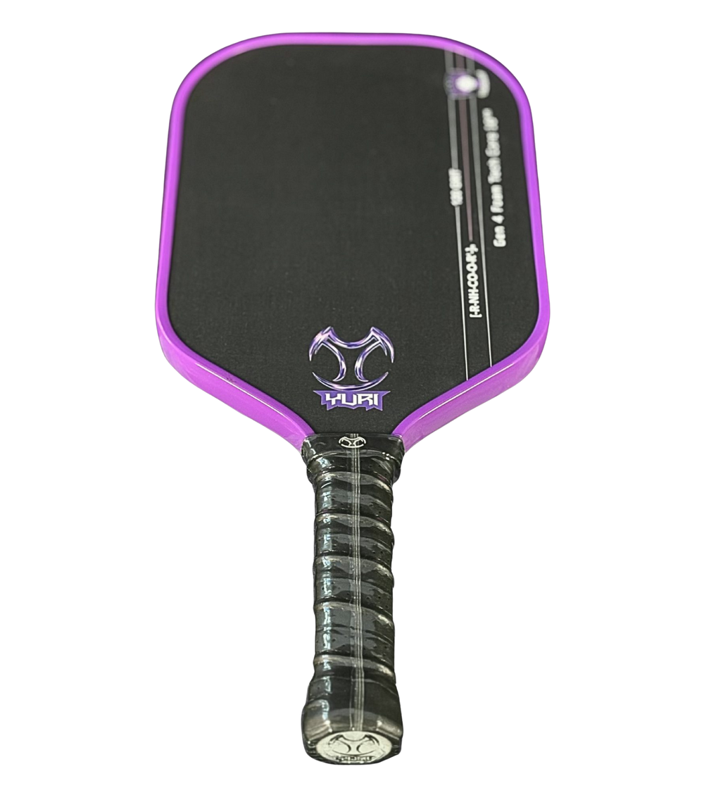 Yuri Purple Reign Pickleball Paddle | 120 Grit Spin Series