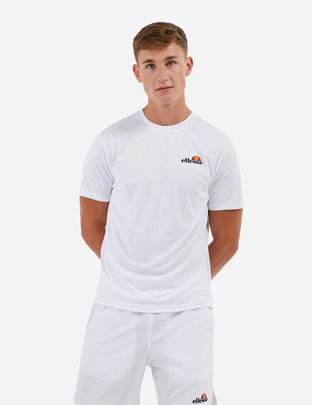 ellesse Nibani Tee Pickleball Shirt - White