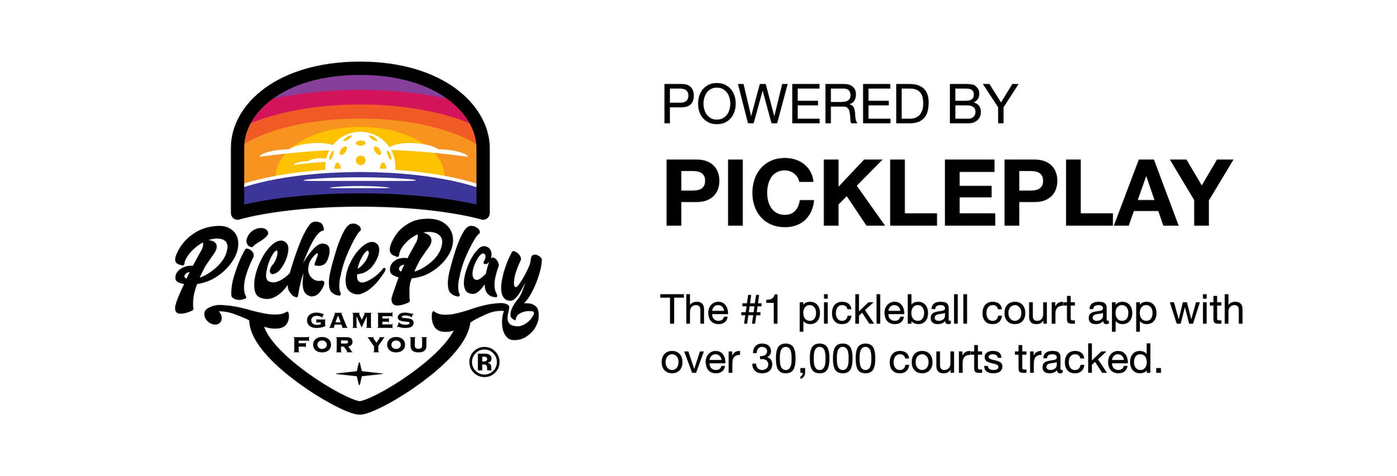 Graphic of "Pickleball Play Games For You" Logo and wording. | Pickleball Superstore