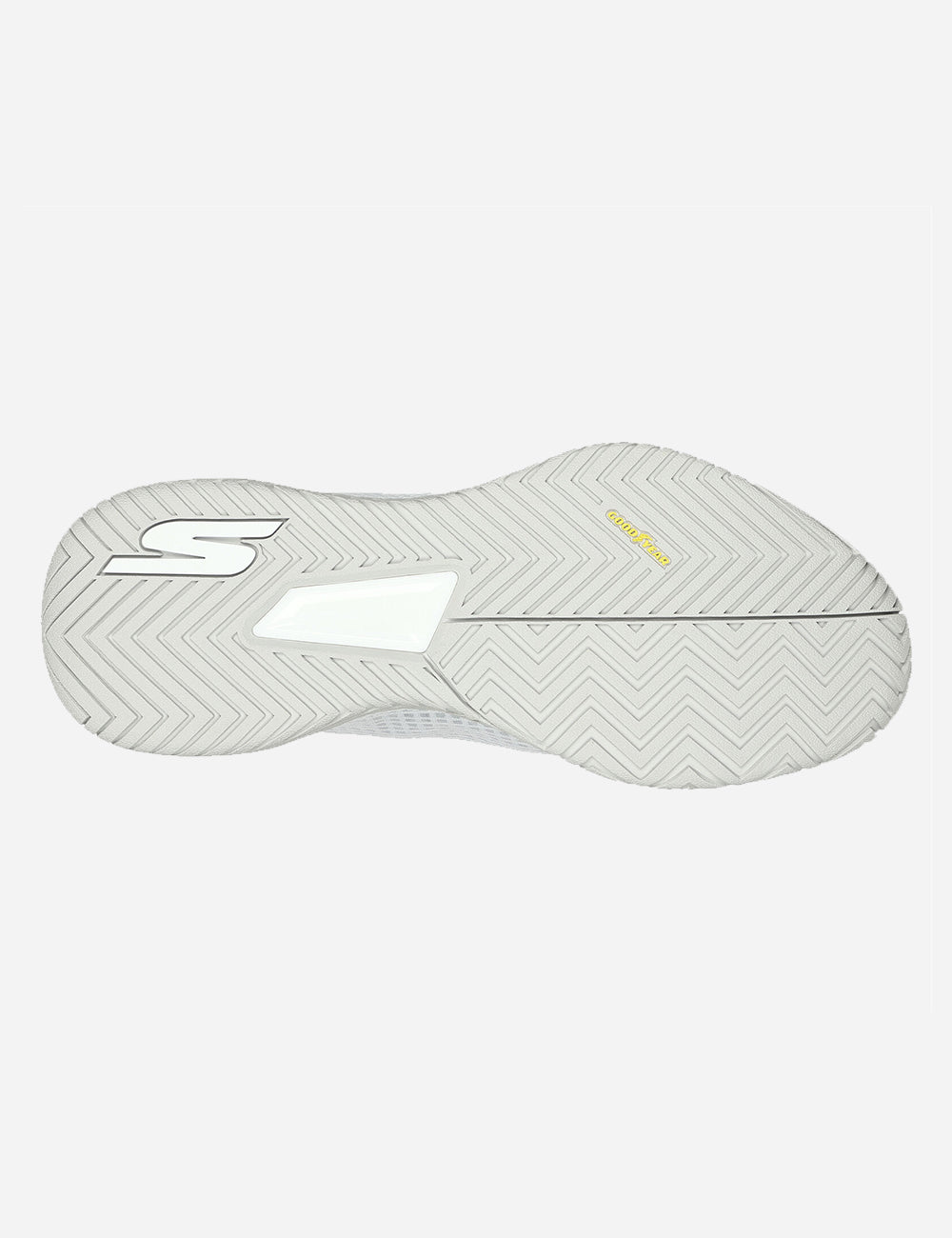 Skechers Viper Court Pro - Mens Pickleball Shoes (White) - bottom
