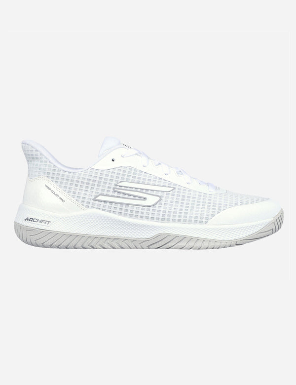 Image of Skechers Viper Court Pro - Mens Pickleball Shoes (White) | Pickleball Superstore