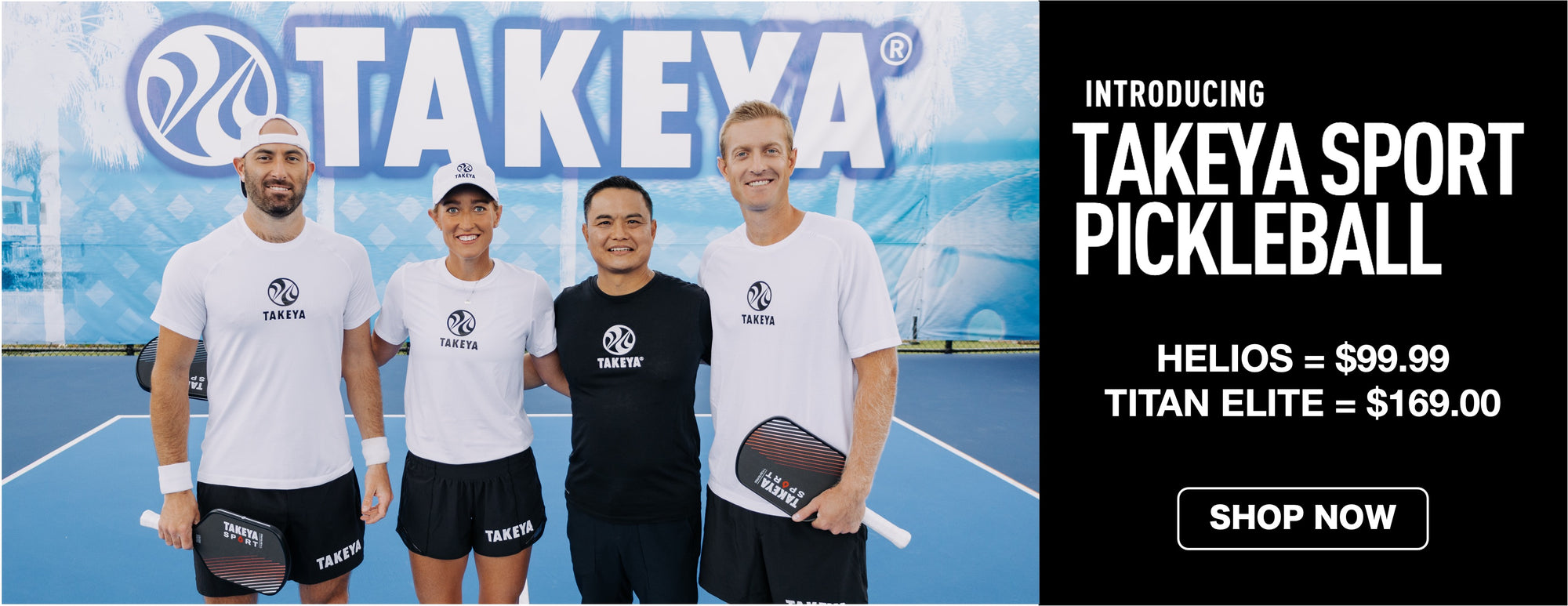 Pickleball Superstore launches TAKEYA Pickleball Paddles - Helios and Titan Elite