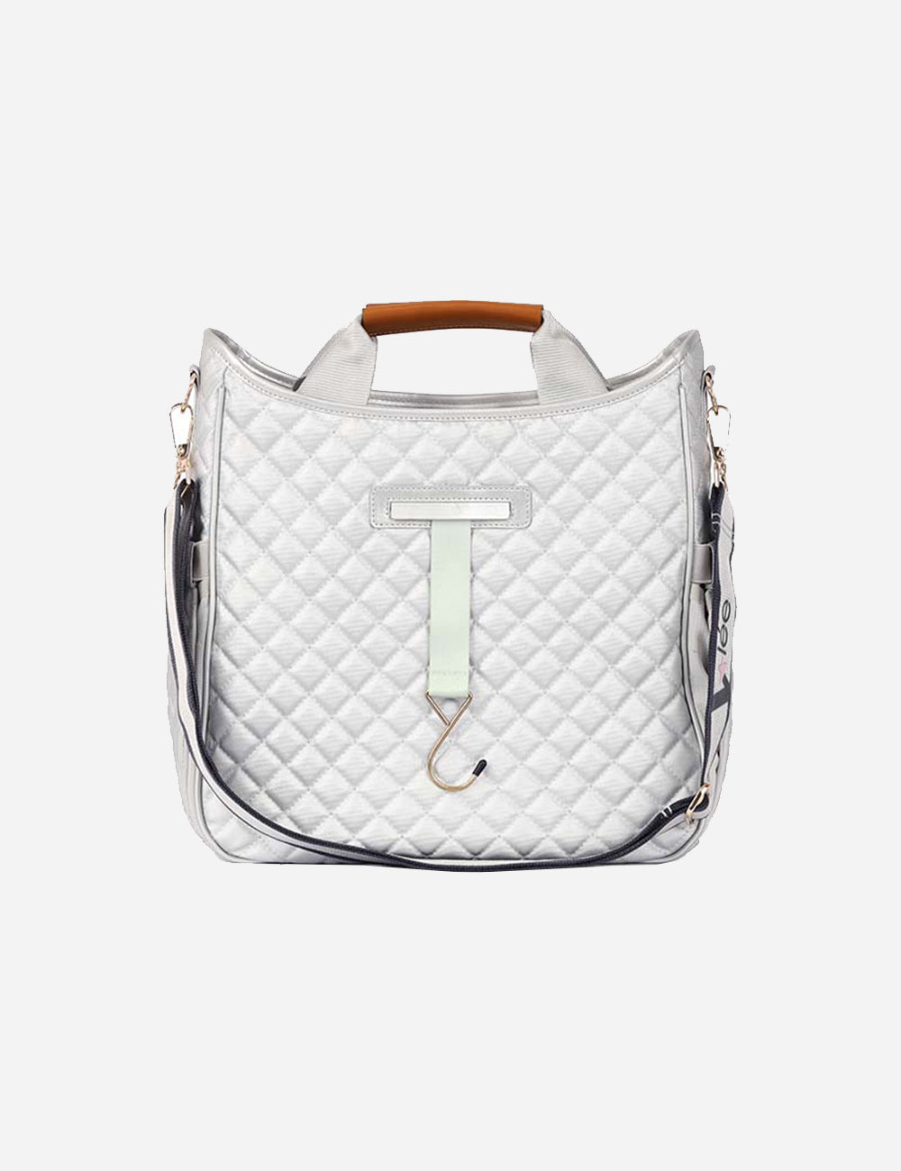 Volée Crossbody Pickleball Bag - White Back
