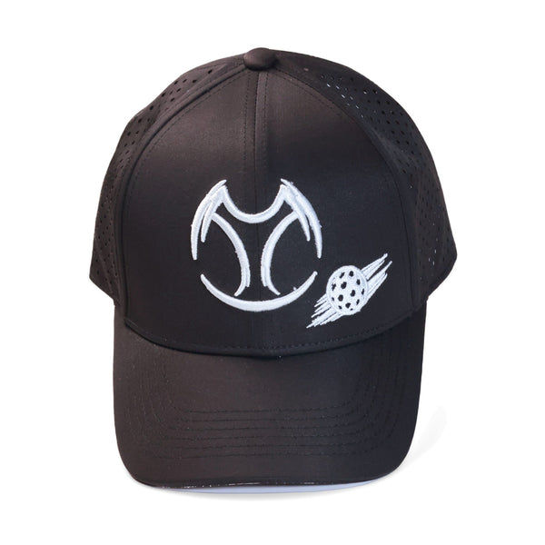 Black and Silver Pickleball Hat V2