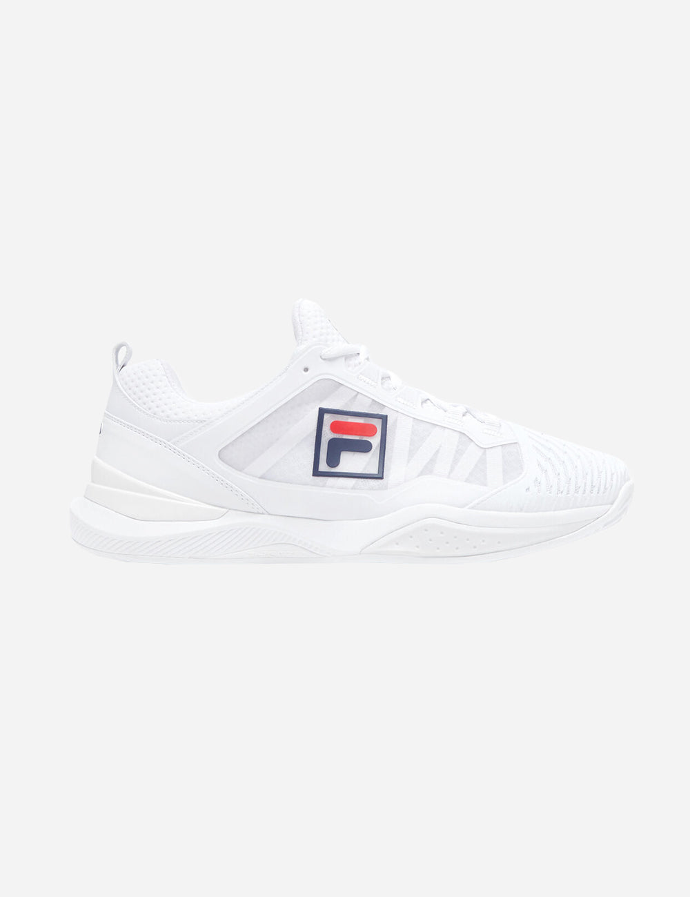 Image of FILA Speedserve Energizer Women's Pickleball Shoes (White) | Pickleball Superstore