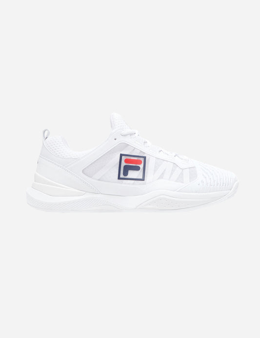 Image of FILA Speedserve Energizer Women's Pickleball Shoes (White) | Pickleball Superstore