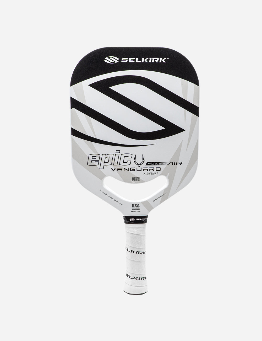 Selkirk Vanguard Power Air Epic Midweight Pickleball Paddle - Black