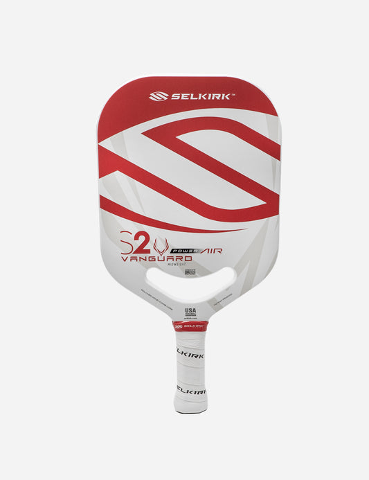 Selkirk Vanguard Power Air S2 Midweight Pickleball Paddle - Red