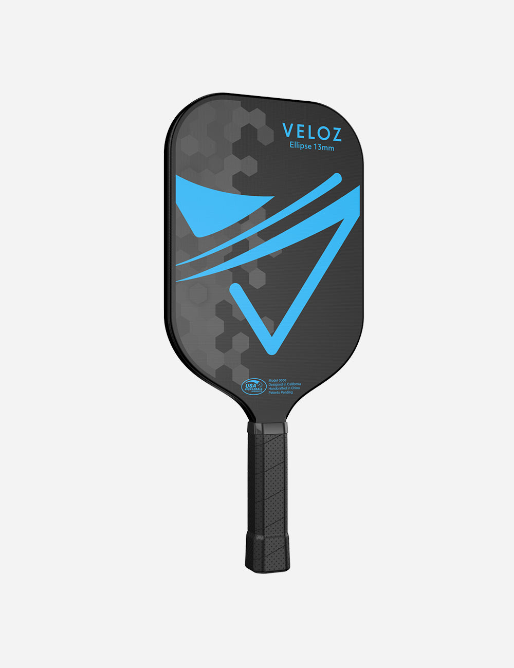 VELOZ Ellipse 13mm Pickleball Paddle Blue